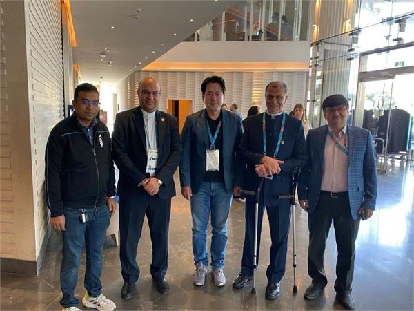 بازیهای کشورهای اسلامی ریاض؛دیدار رئیس ایپس آسیا با رئیس و دبیرکل کمیته ملی المپیک ایران