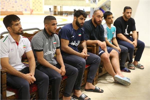 بازدید دبیرکل کمیته ملی المپیک از اردو کشتی آزاد و فرنگی 9