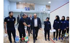 بازدید دبیرکل کمیته ملی المپیک از اردو اسکواش 30