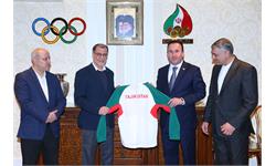 دیدار مسولان کمیته ملی المپیک با وزیر ورزش تاجیکستان 4
