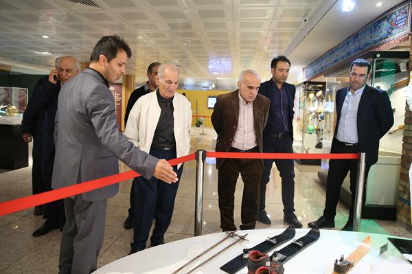 حضور عبدالله موحد در موزه ملی ورزش، کمیته ملی المپیک و پارالمپیک 5