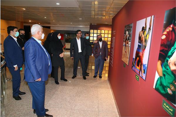 بازدید ریاست اتاق بازرگانی ایران و قطر از موزه ملی ورزش 4