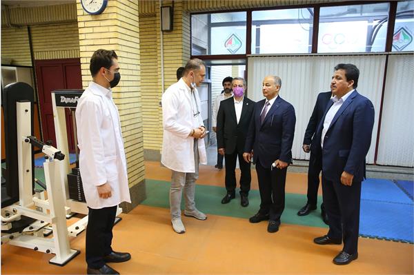 دیدارهای مقامات ارشد شورای المپیک آسیا در ایران 95