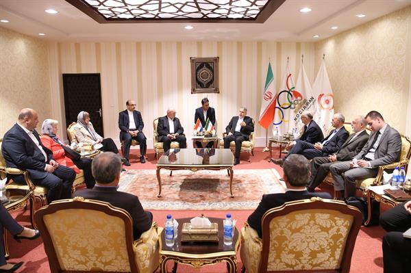 دیدار روسای کمیته ملی المپیک ایران و کرواسی 6