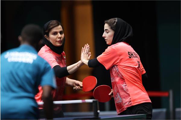 بازی های کشورهای اسلامی ریاض؛ صعود تیم دوبل تنیس‌روی‌میز زنان ایران به فینال