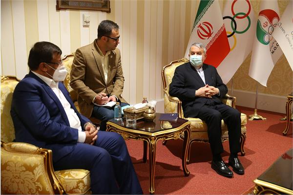 دیدار ریاست کمیته ملی المپیک با نایب رییس فدراسیون جهانی هندبال 6