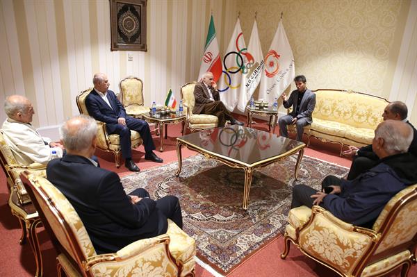 حضور عبدالله موحد در موزه ملی ورزش، کمیته ملی المپیک و پارالمپیک 12