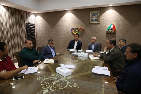 جلسه کادر سرپرستی المپیک توکیو با فدراسیون های کاراته و تیروکمان 1