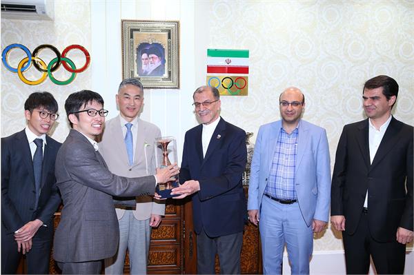 دیدار ریاست کمیته ملی المپیک با سفیر ژاپن در ایران 6