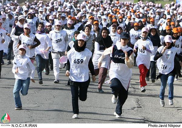 فردا ساعت 8 صبح/ دو"روز المپیک" بانوان از مجموعه ورزشی آزادی به پارک شهید چمران قصر فیروزه انتقال یافت