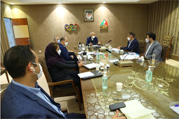 جلسات سرپرست کاروان بازی های کشورهای اسلامی با فدراسیون ها 19