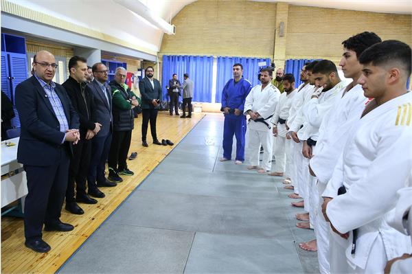 بازدید دبیرکل کمیته ملی المپیک از اردو جودو 6