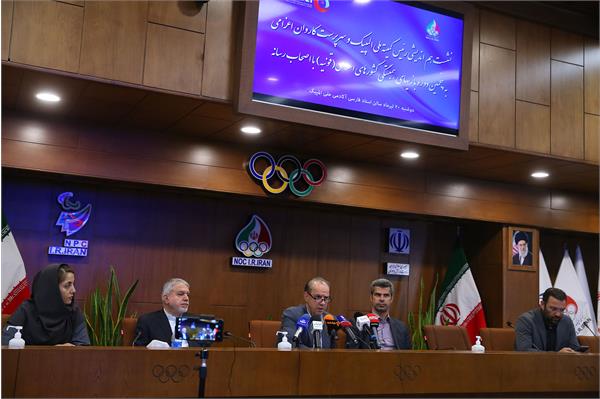 نشست خبری سرپرست کاروان بازی های کشورهای اسلامی در قونیه 9