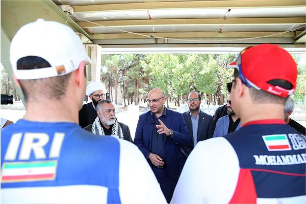 بازدید دبیرکل کمیته ملی المپیک از اردو تیراندازی 18