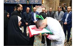 مراسم اعطا پرچم و بدرقه پرچمداران اعزامی به بازیهای آسیایی آیچی ناگویا 7