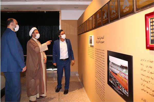 بازدید رییس سازمان بازرسی کل کشور از موزه ملی ورزش،المپیک و پارالمپیک 3