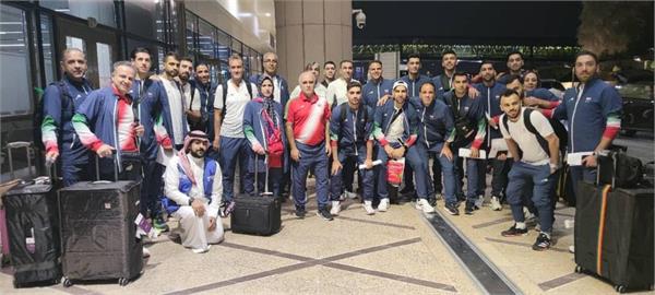 First Sports Delegation Arrives in Saudi Arabia