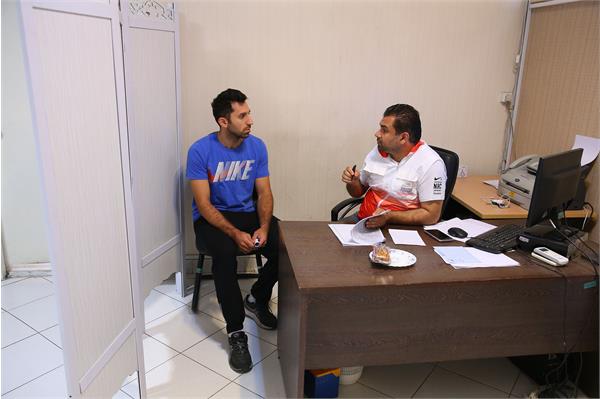 بازدید دبیرکل کمیته ملی المپیک از معاینات پزشکی کاروان اعزامی به بازی های آسیایی هانگژو 11