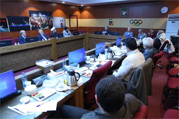 با حضور مسئولین کمیته ملی المپیک و روسای کمیسیون ها؛سومین نشست شورای راهبردی برگزار شد