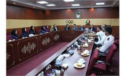 مراسم اهدا کاپ افتخارآفرینان ورزش راگبی و بازدید از موزه ملی ورزش،المپیک و پارالمپیک 6