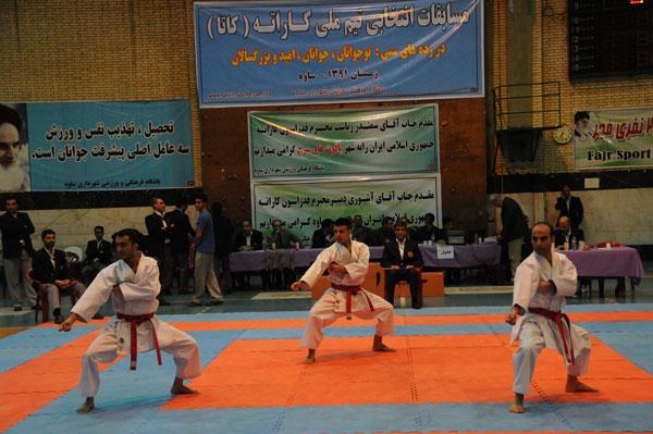 نفرات برتر مسابقات کاتای قهرمانی کشور مشخص شدند