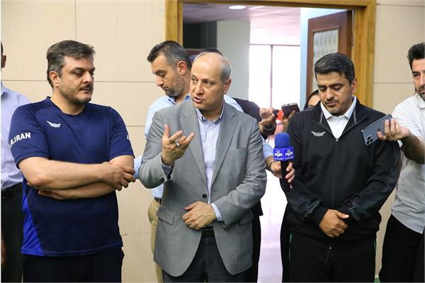 بازدید مسولان کمیته ملی المپیک از اردو تیم ملی تیراندازی و تیرو کمان 25