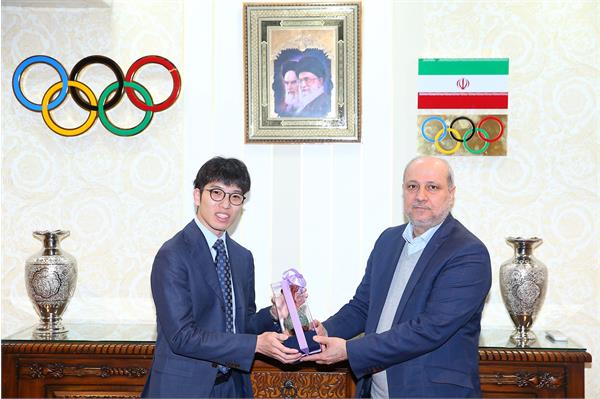 دیدار دبیرکل کمیته ملی المپیک با رایزن فرهنگی سفارت ژاپن 4