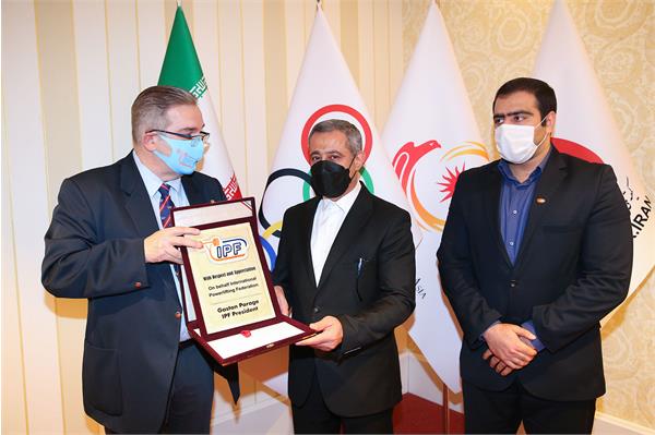 دیدار دبیرکل کمیته ملی المپیک با رییس فدراسیون جهانی پرورش اندام 10