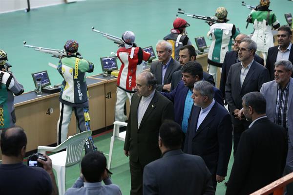 بازدید مسوولان ورزش کشور از اردو تیم های ملی قایقرانی و تیراندازی 26