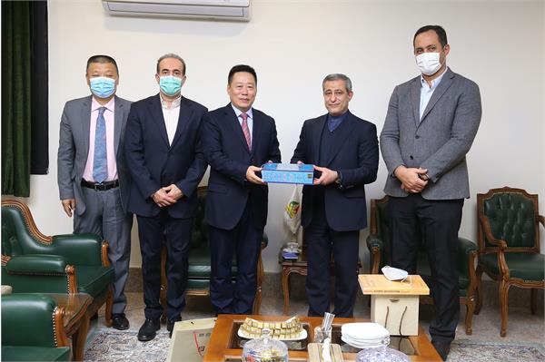 دیدار دبیرکل کمیته ملی المپیک با مسوولان سفارت چین در ایران 7