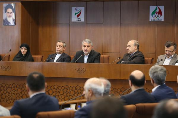 مراسم افتتاحیه سالن استاد قاسم فارسی آکادمی ملی المپیک و پارالمپیک 22