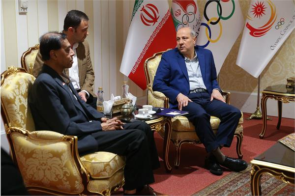 دیدار دبیرکل کمیته ملی المپیک با رییس فدراسیون آسیایی سپک تاکرا 4