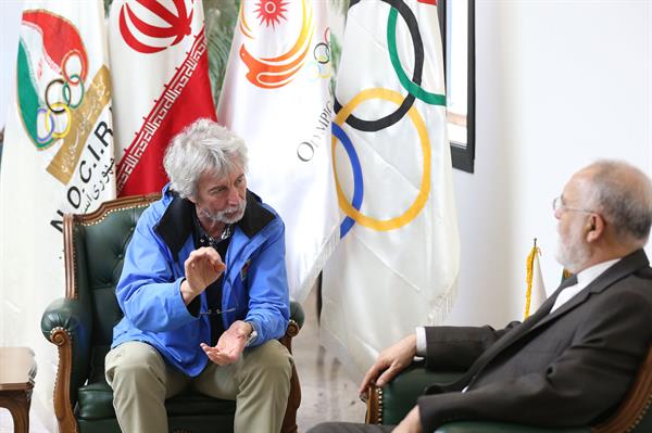 دیدار دبیرکل کمیته ملی المپیک با رییس آموزش فدراسیون جهانی تیروکمان 7