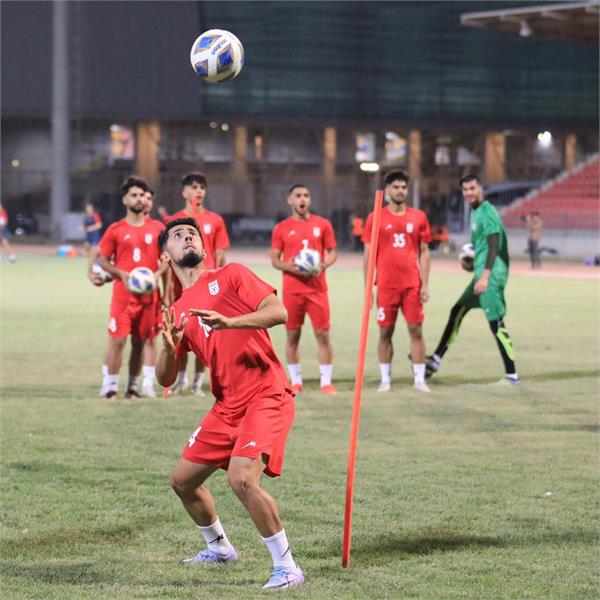 تمرین تیم ملی امید فوتبال در کربلا 11