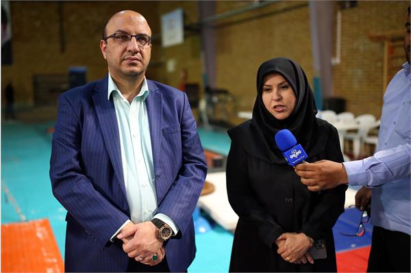 بازدید دبیرکل کمیته ملی المپیک از اردو ژیمناستیک 16