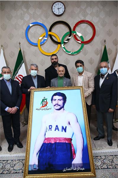 تقدیر ریاست کمیته ملی المپیک از پیشکسوتان بوکس 37