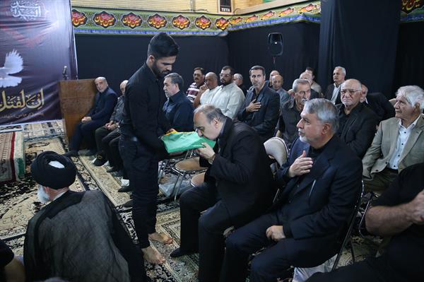 مراسم عزاداری جامعه ورزش کشور بمناسبت ماه محرم 9