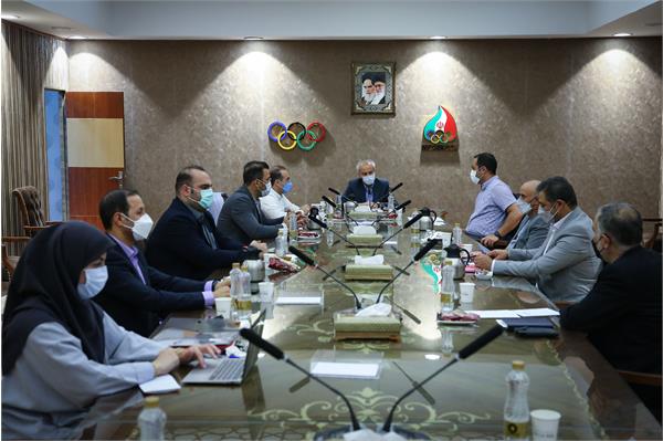 جلسه کادر سرپرستی المپیک توکیو 1