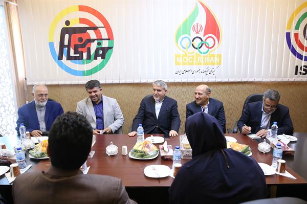 بازدید مسئولین کمیته ملی المپیک از فدراسیون های ورزشی 38
