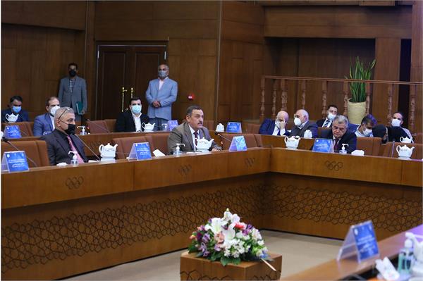 دیدارهای ریاست کمیته ملی المپیک در کشور عراق 63