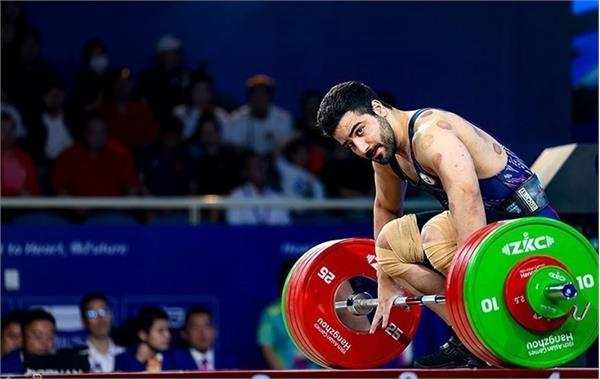 Olympic Spot Secured for Iranian Weightlifter