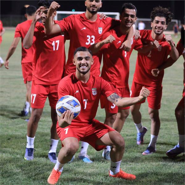 تمرین تیم ملی امید فوتبال در کربلا 9