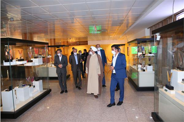 بازدید رییس سازمان بازرسی کل کشور از موزه ملی ورزش،المپیک و پارالمپیک 7