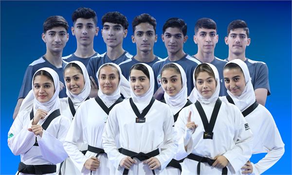 نایب قهرمانی تکواندو نوجوانان ایران با ۱۴ مدال طلا، نقره و برنز
