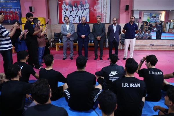 بازدید دبیرکل کمیته ملی المپیک از اردو تکواندو،کوراش و کاراته 58