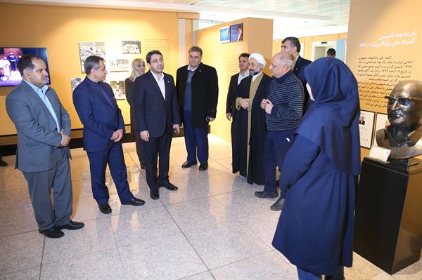 بازدید ریاست سازمان بهزیستی از موزه ملی ورزش، المپیک و پارالمپیک 19