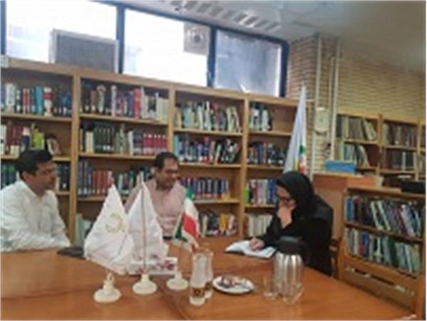 جلسه خانم کردبچه دبیر دپارتمان تاریخ شفاهی ورزش ایران با محققین