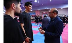 بازدید دبیرکل کمیته ملی المپیک از اردو تکواندو،کوراش و کاراته 42