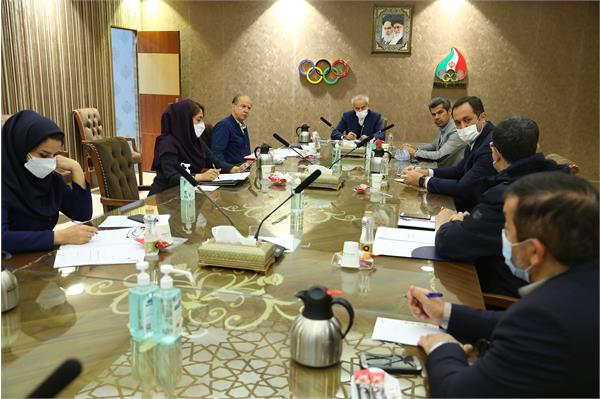 جلسات سرپرست کاروان بازی های کشورهای اسلامی با فدراسیون ها 7