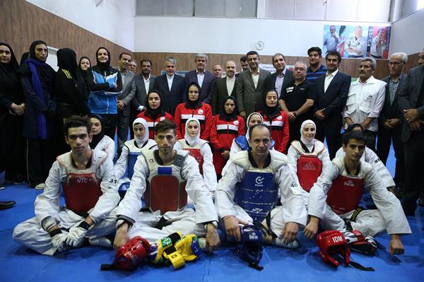 بازدید مسئولان ورزش کشور از تیم های ملی ناشنوایان 19